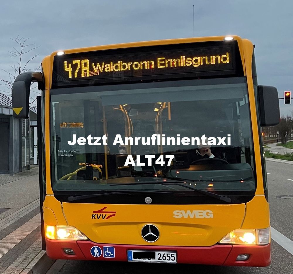 ALT47 ersetzt Buslinie 47A